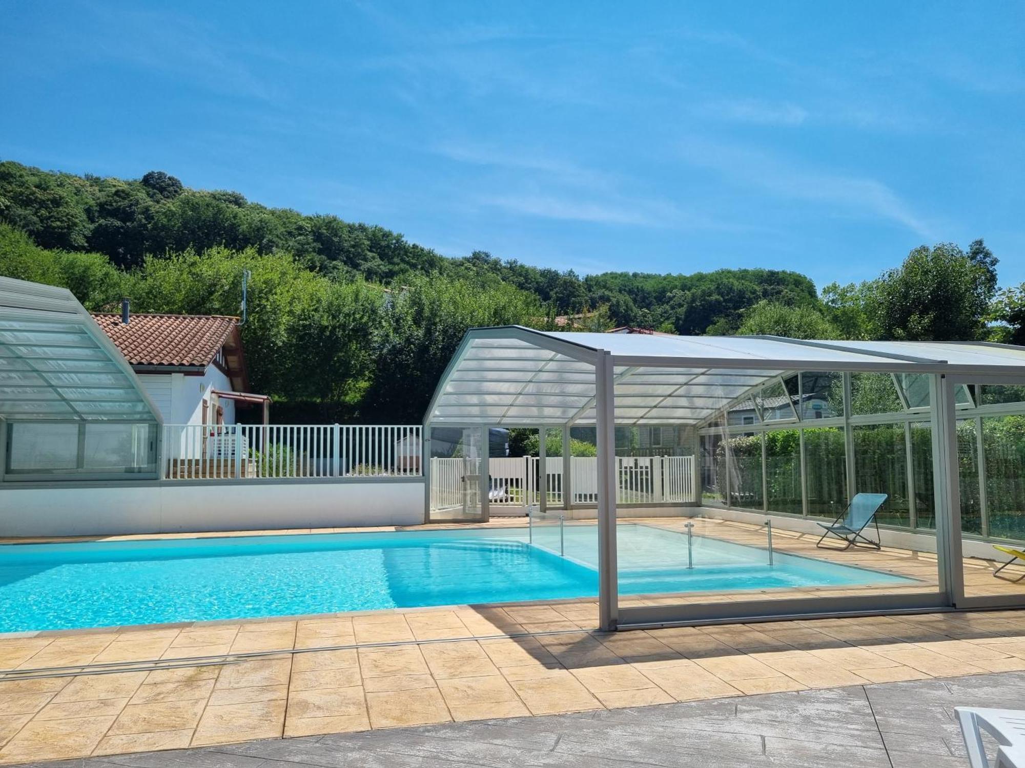 Chalet Etxetxoa, De 1 A 4 Personnes Avec Climatisation, Terrain Prive Et Piscine Hasparren Buitenkant foto